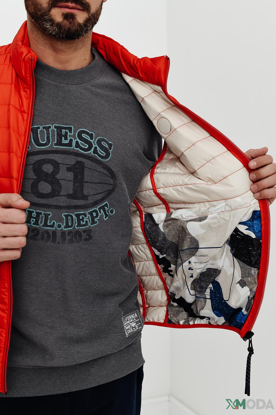 Жилет Lerros стеганый оранжевый