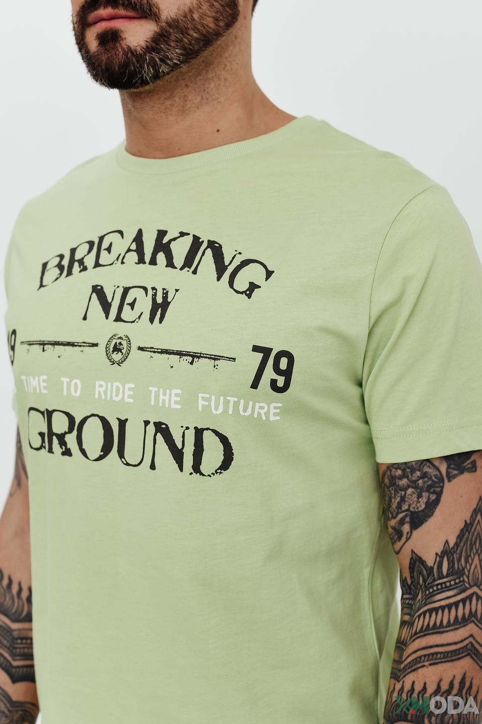 Футболка Lerros с принтом лайм