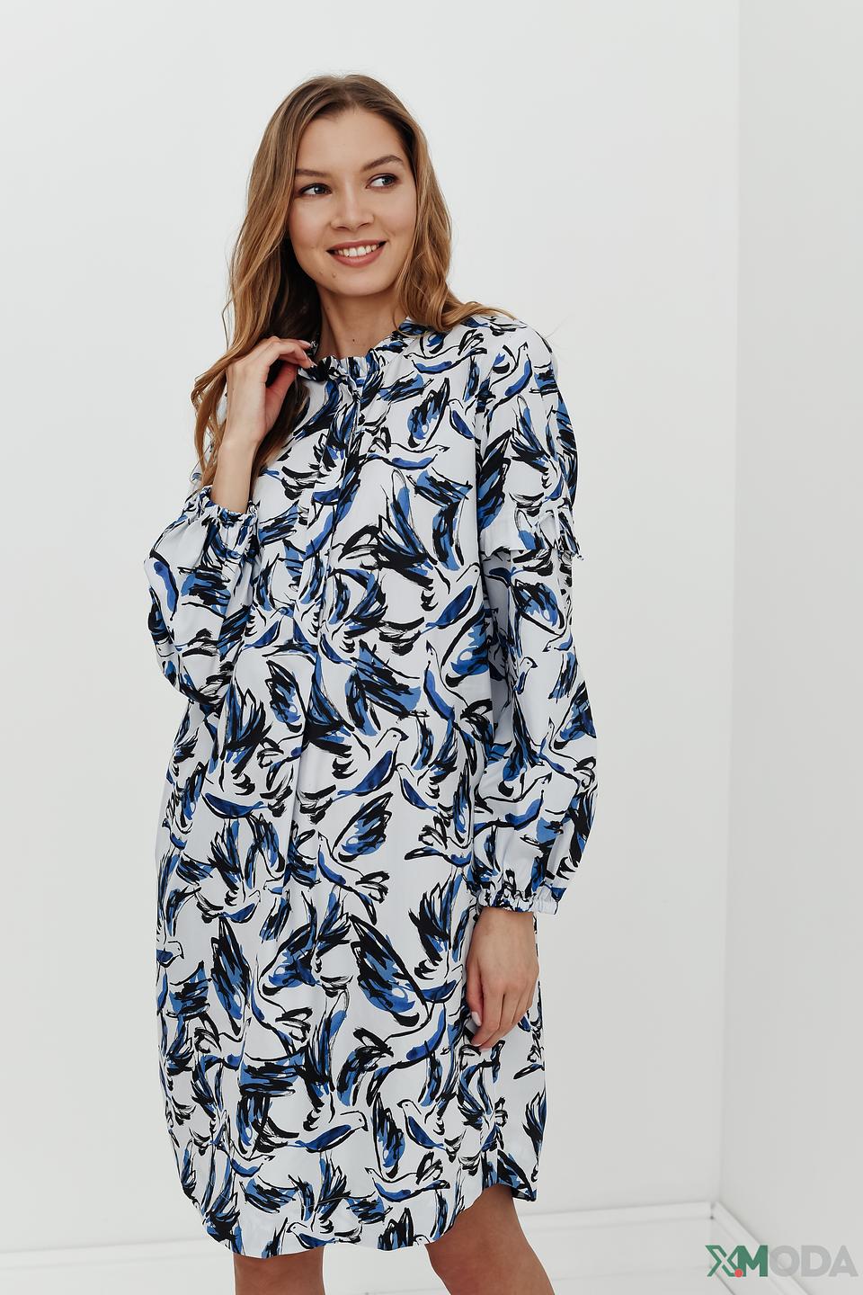 Платье Marc Cain с принтом