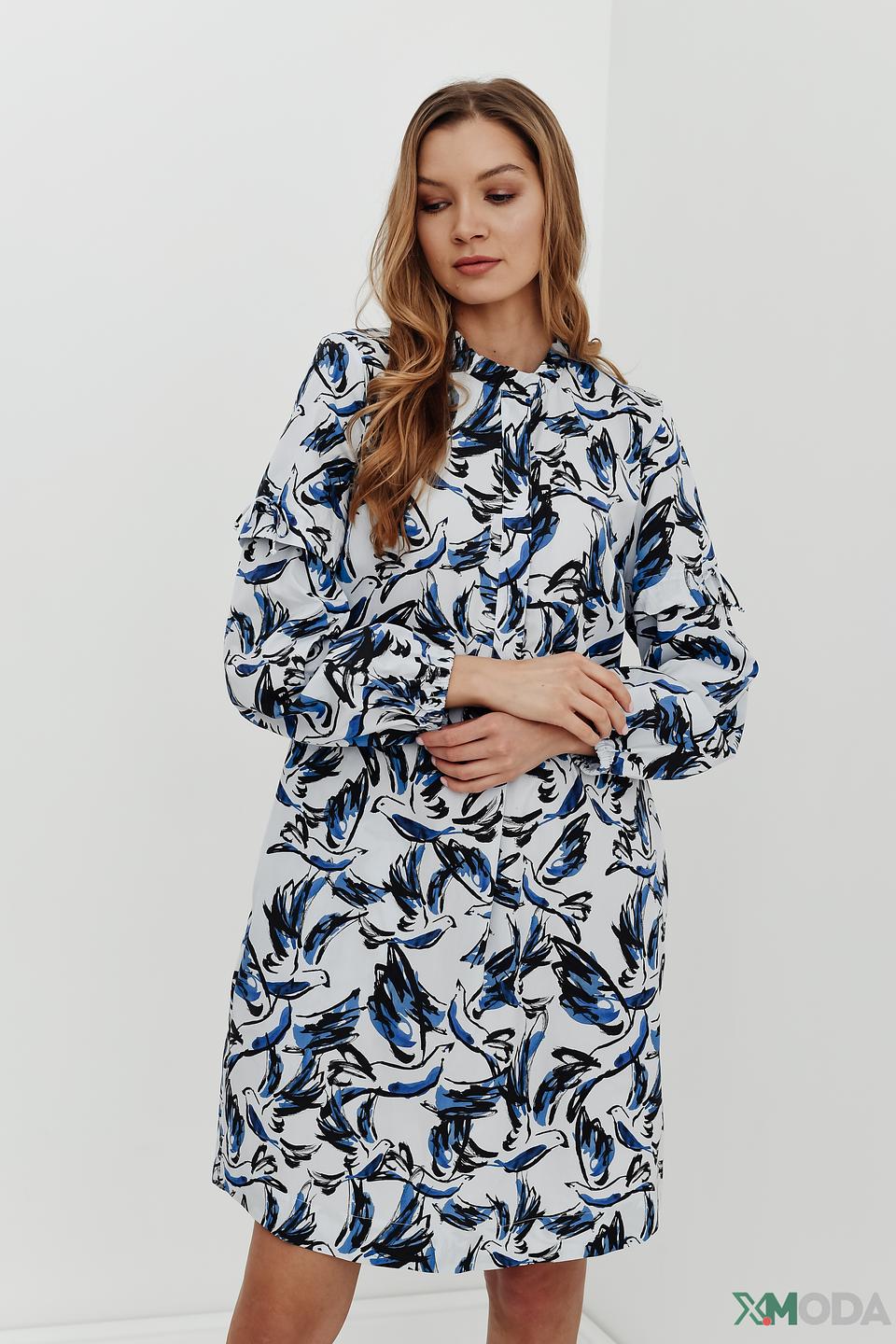 Платье Marc Cain с принтом