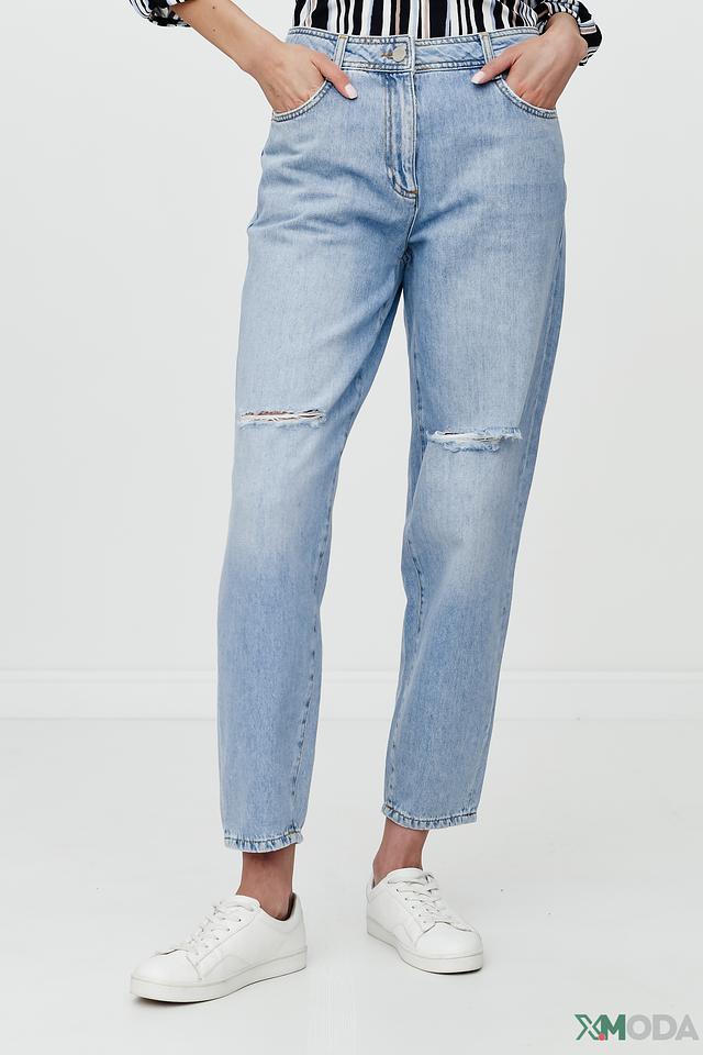 Джинсы Penny Black Black с рваностями голубые