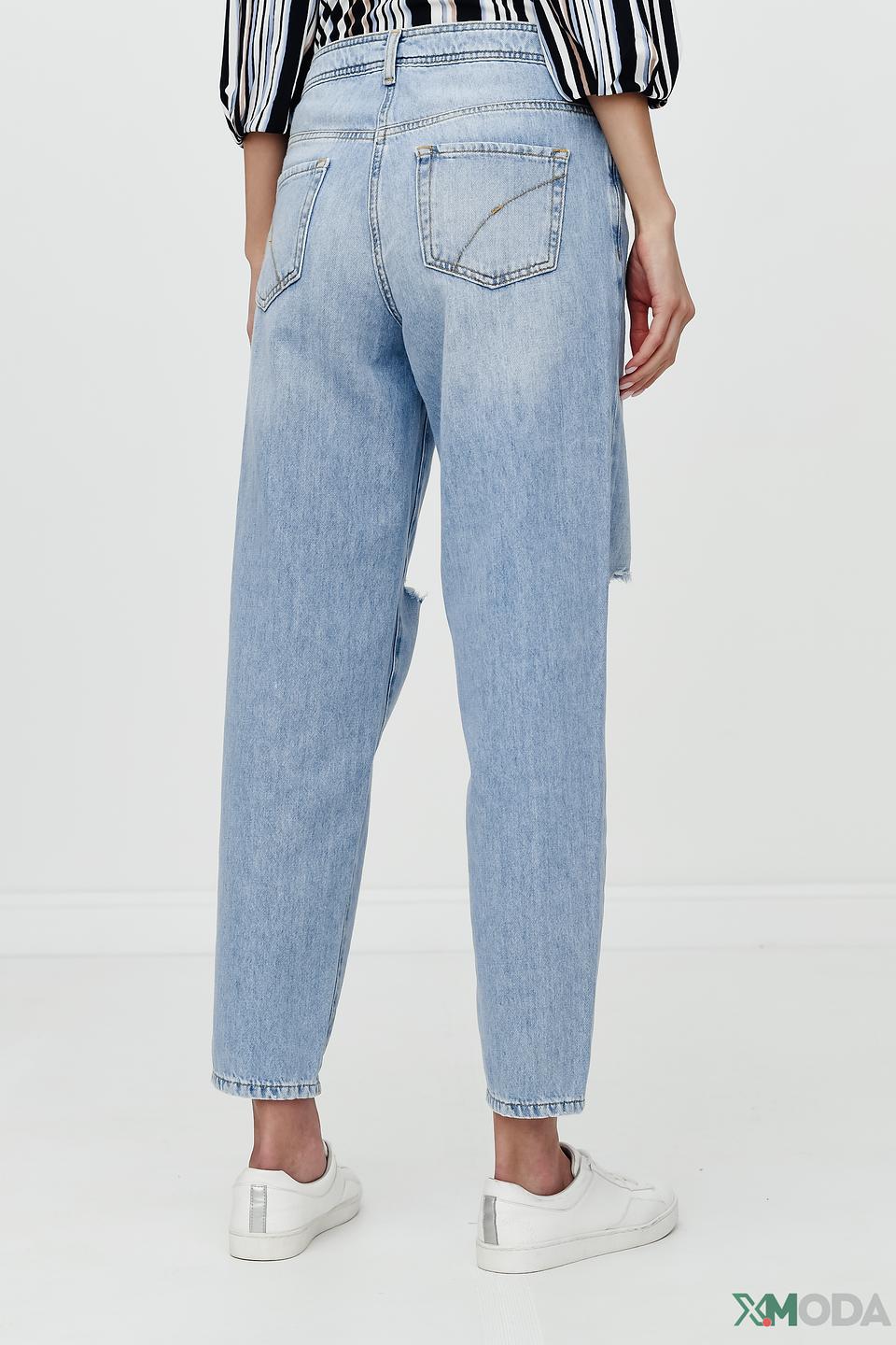 Джинсы Penny Black Black с рваностями голубые