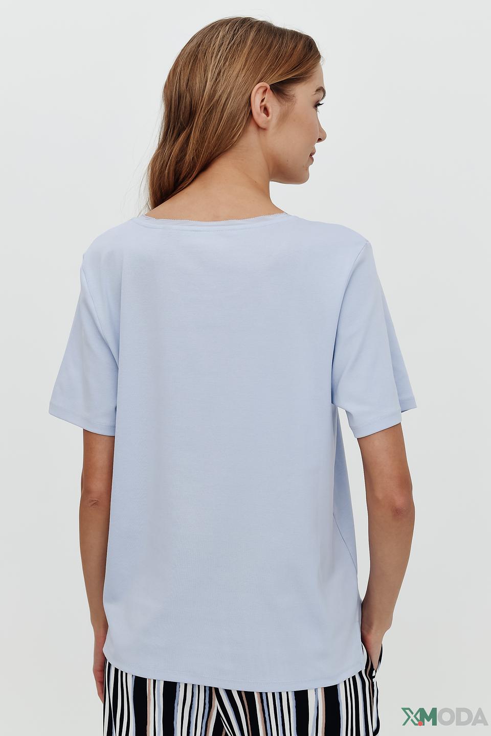 Футболка Marc Cain светло-голубая