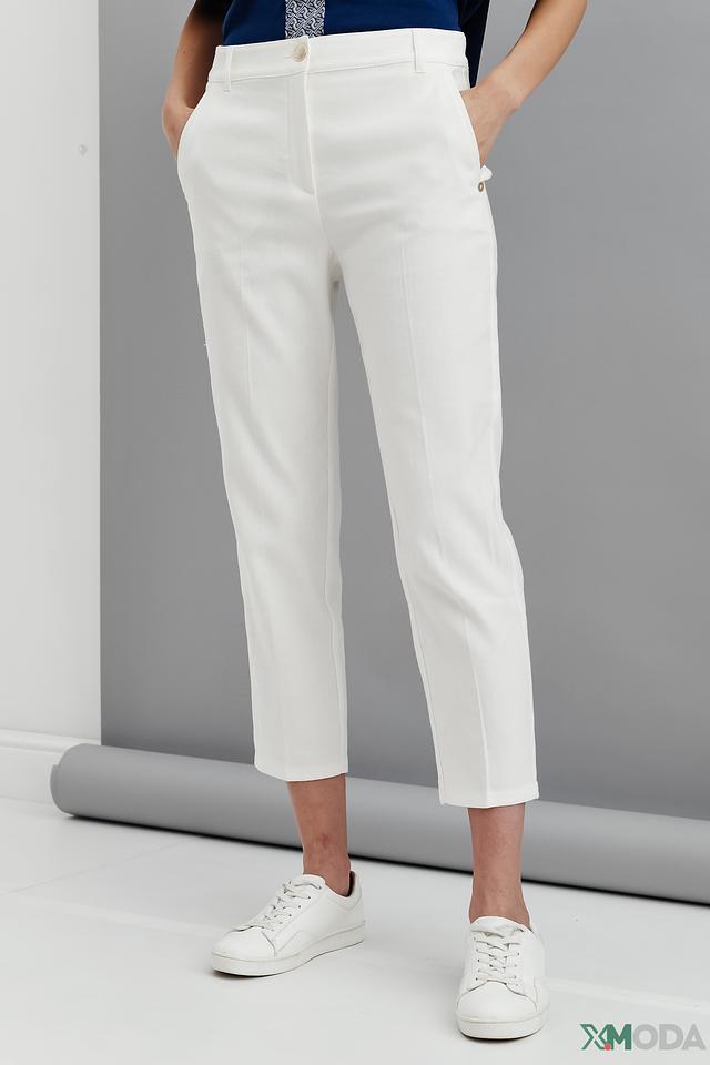 Брюки Penny Black Black укороченные белые