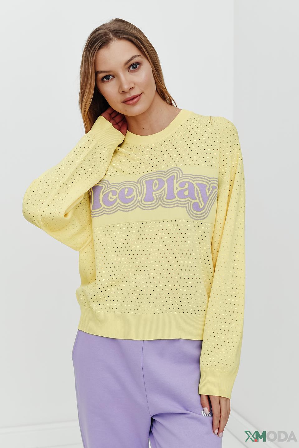 Джемпер Ice Play жен. с логотипом