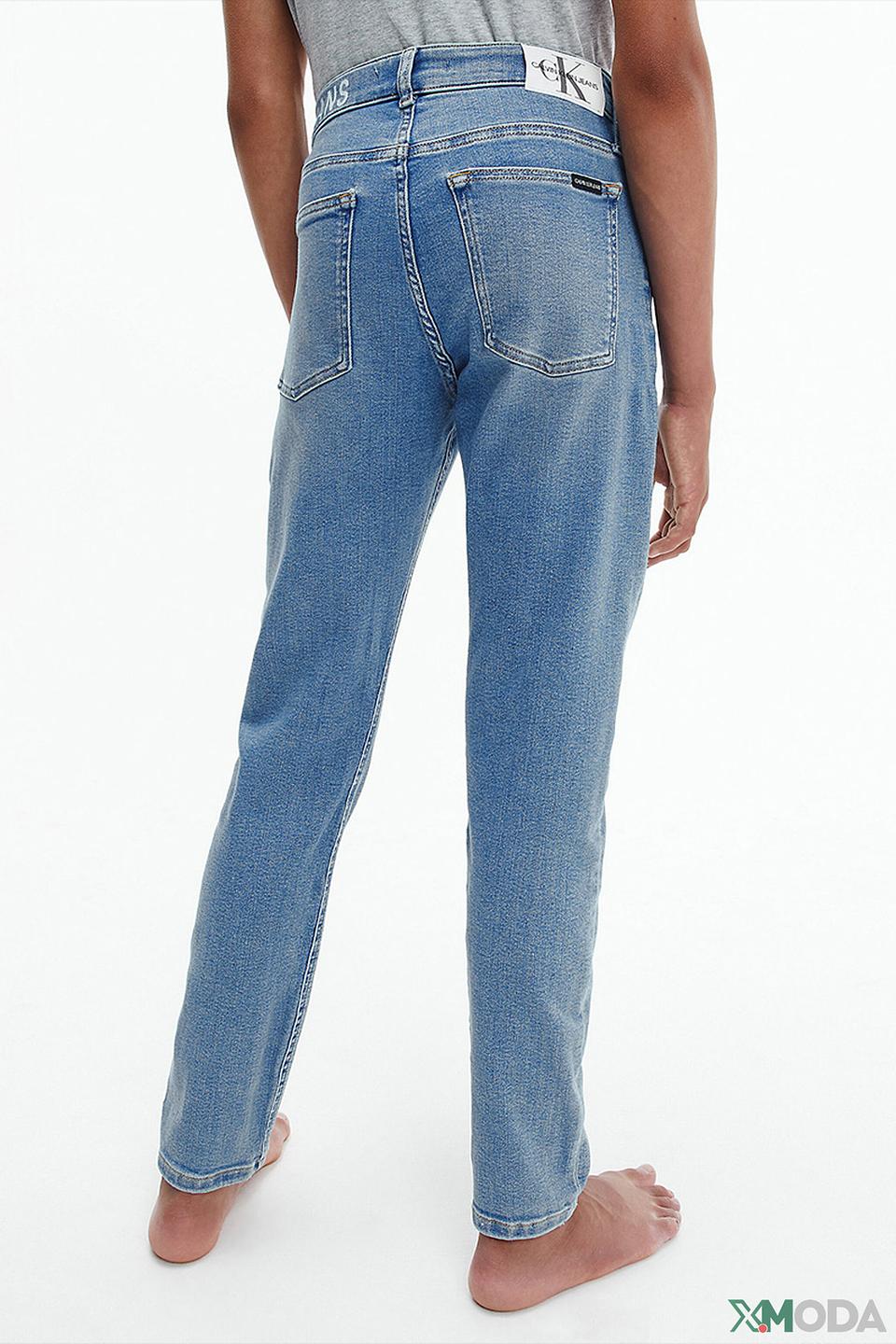 Брюки джинсовые Calvin Klein Jeans голубые