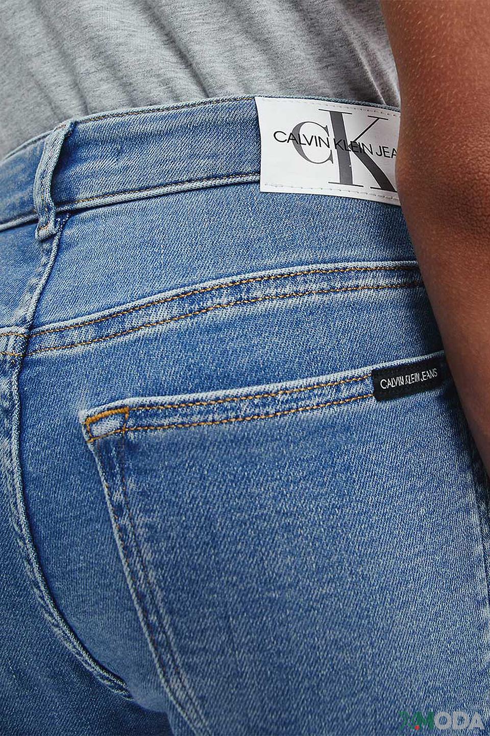 Брюки джинсовые Calvin Klein Jeans голубые