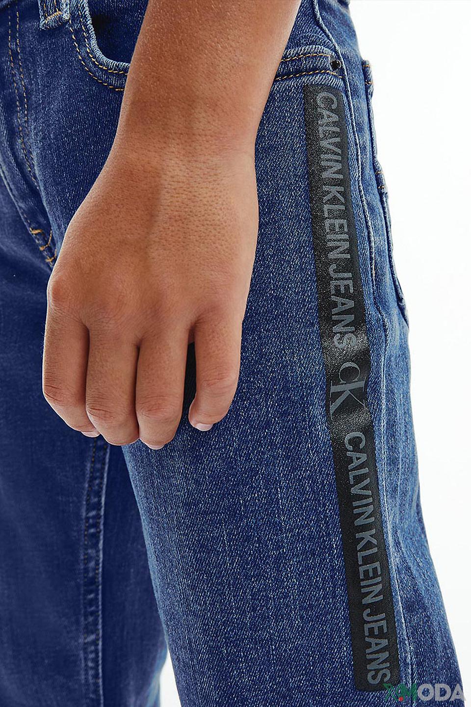 Брюки джинсовые Calvin Klein Jeans синие