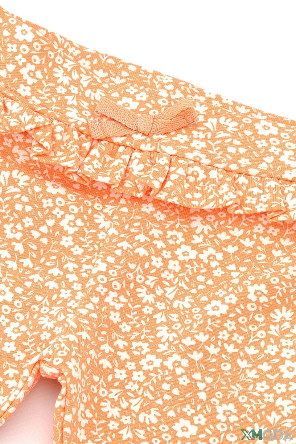 Джинсы Original Marines оранжевые с цветами