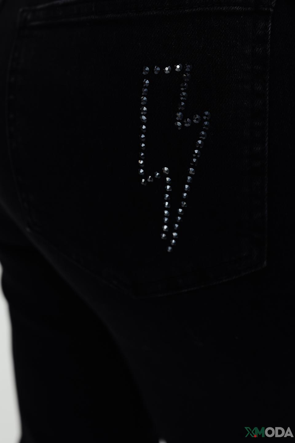 Джинсы Oui чёрные mom fit