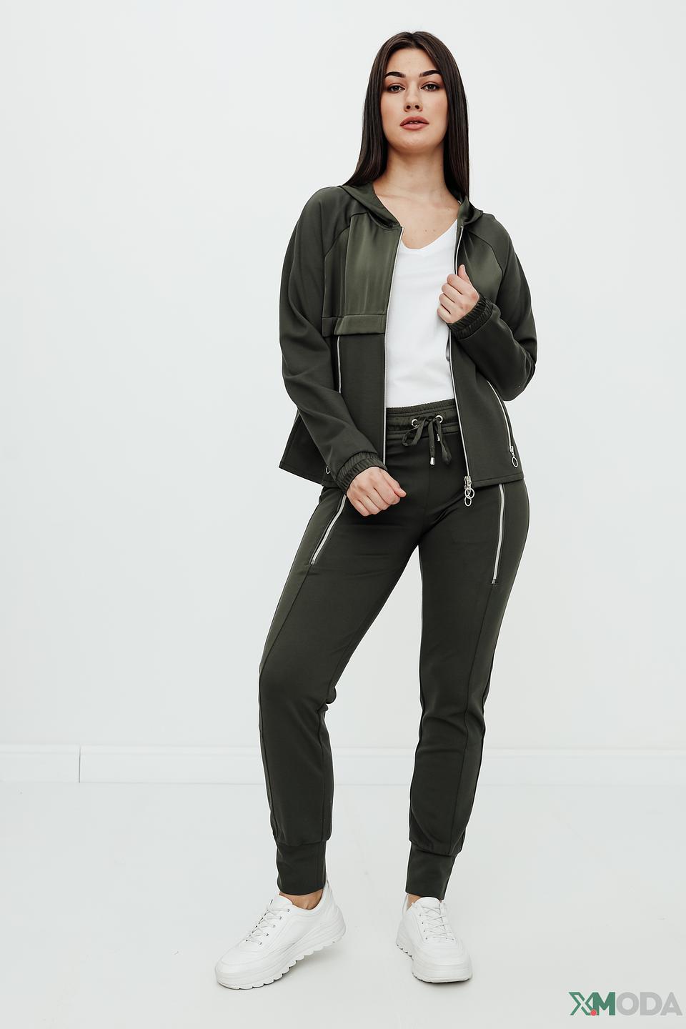 Жакет Betty Barclay хаки с капюшоном