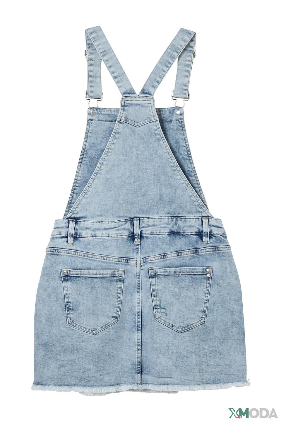 Платье-сарафан s.Oliver деним голубой