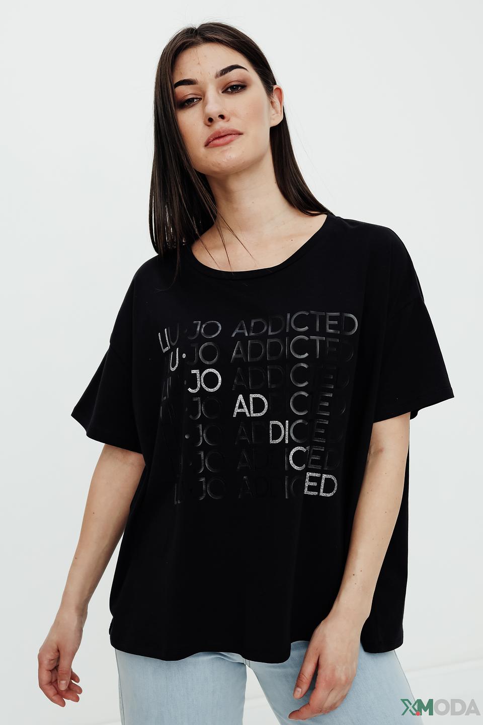 Футболка Liu-Jo с принтом "Addicted"