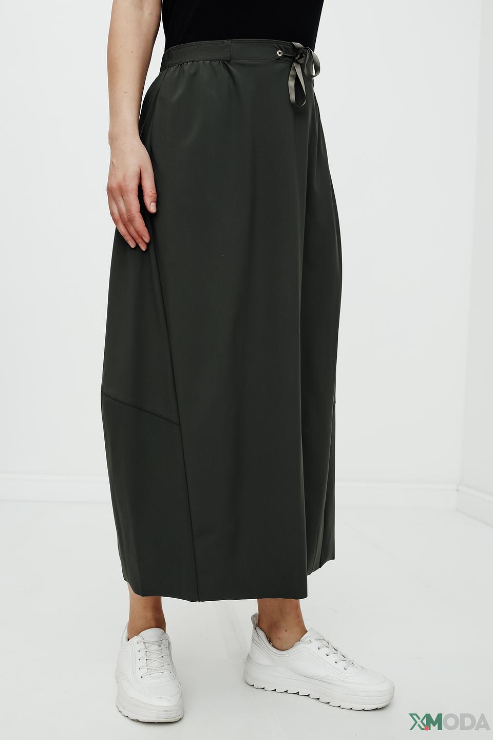 Юбка Elena Miro с завязками хаки