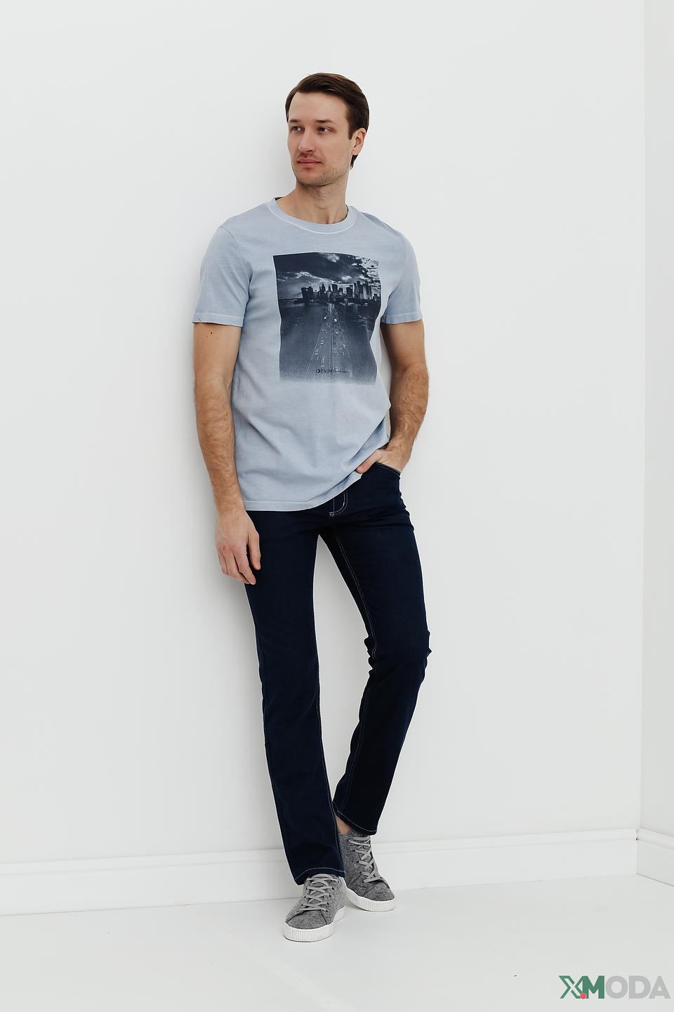 Футболка Tom Tailor denim boy голубая