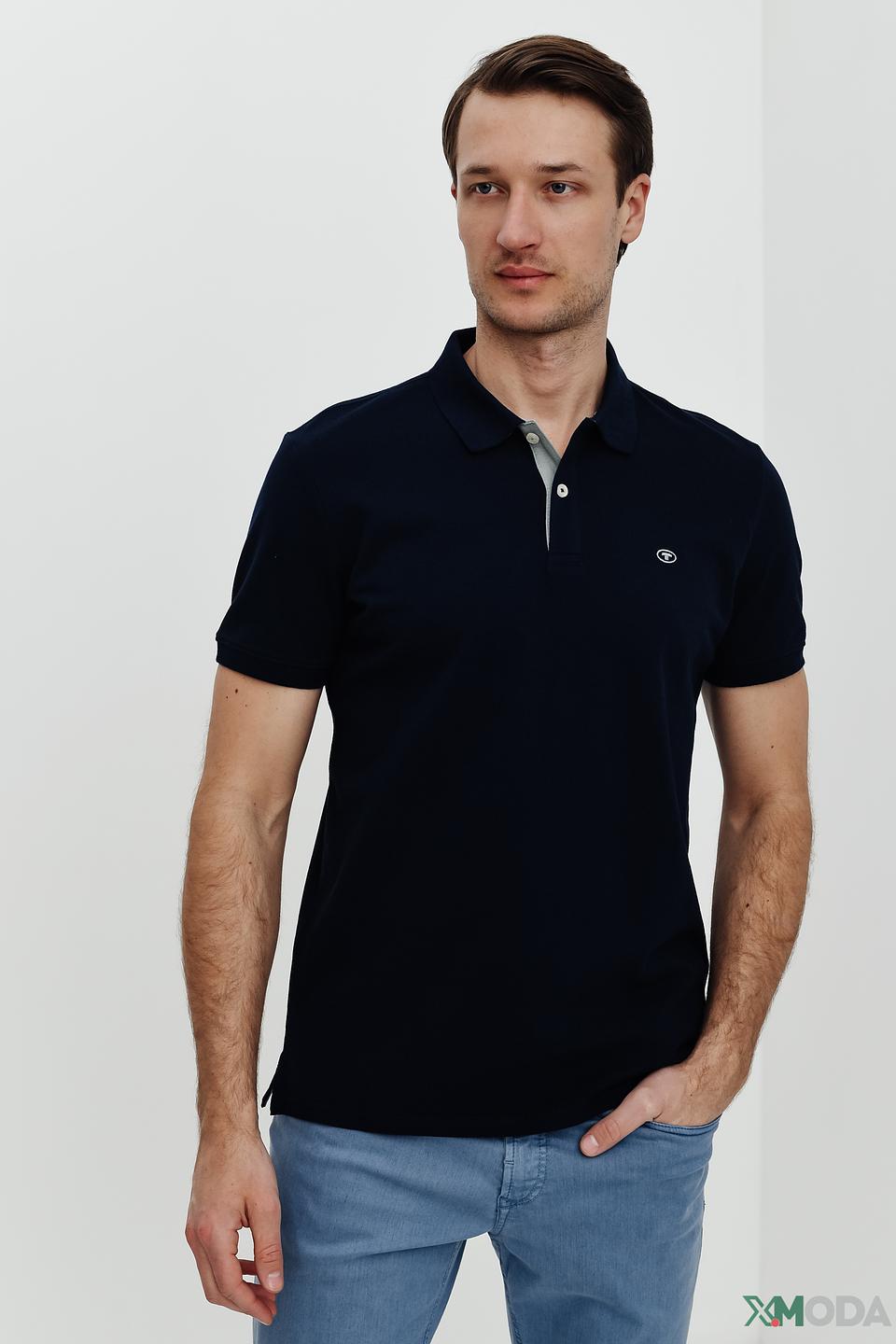 Поло Tom Tailor темно-синее