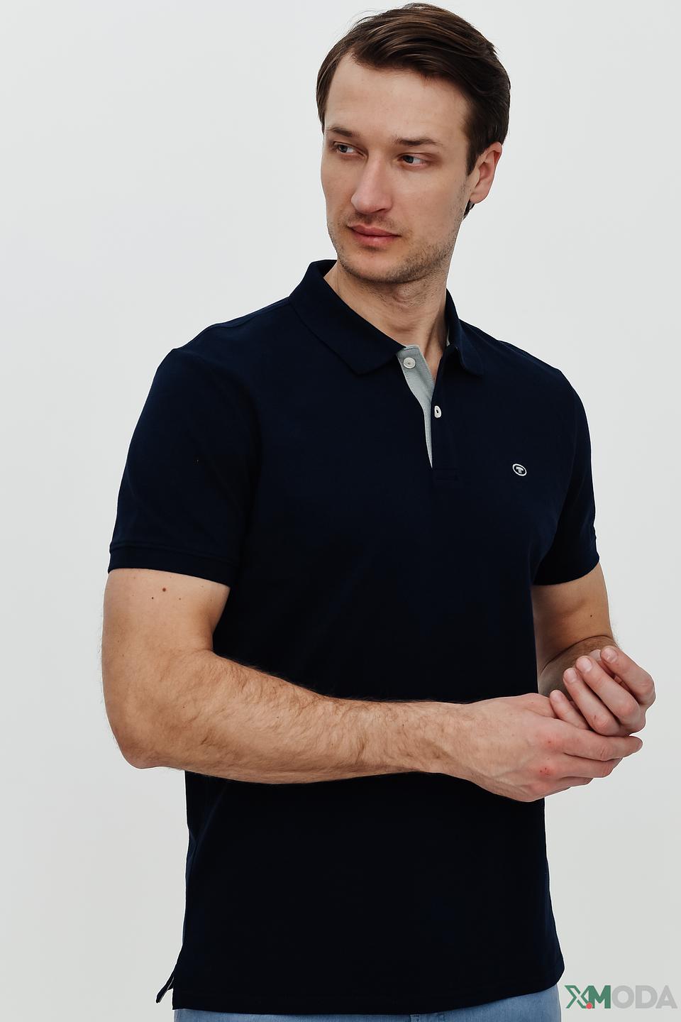 Поло Tom Tailor темно-синее