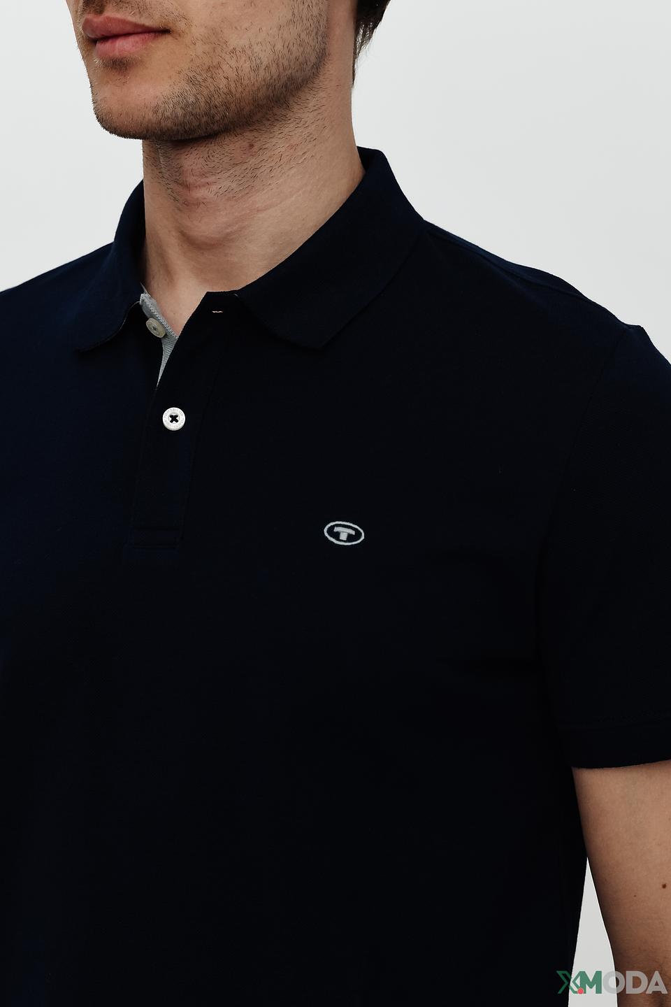 Поло Tom Tailor темно-синее