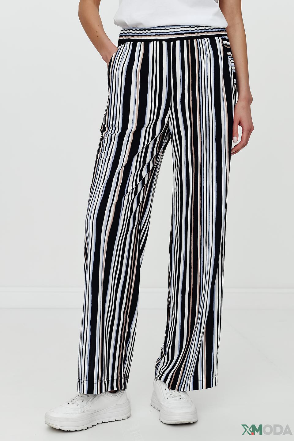 Брюки клёш Marc Cain в полоску