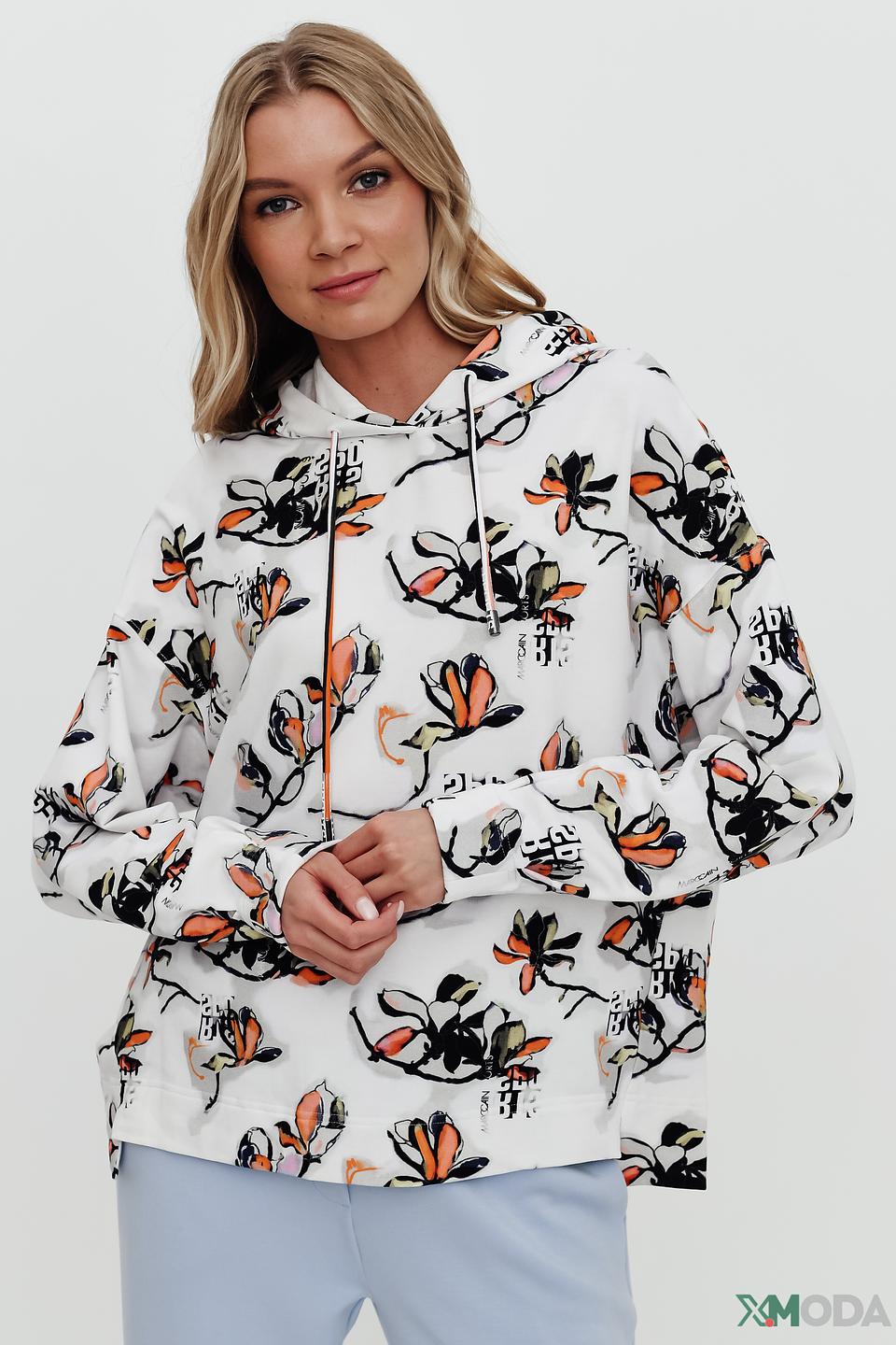Толстовка Marc Cain с цветочным принтом