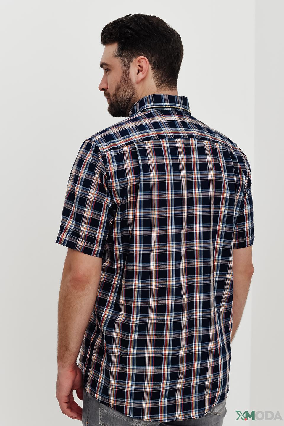 Рубашка кр Casa Moda в клетку