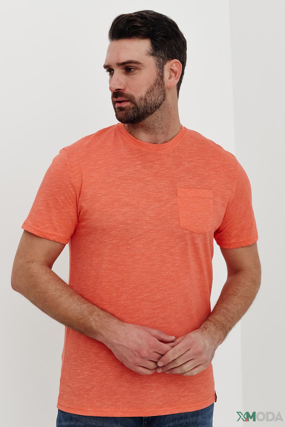 Футболка Tom Tailor оранжевая