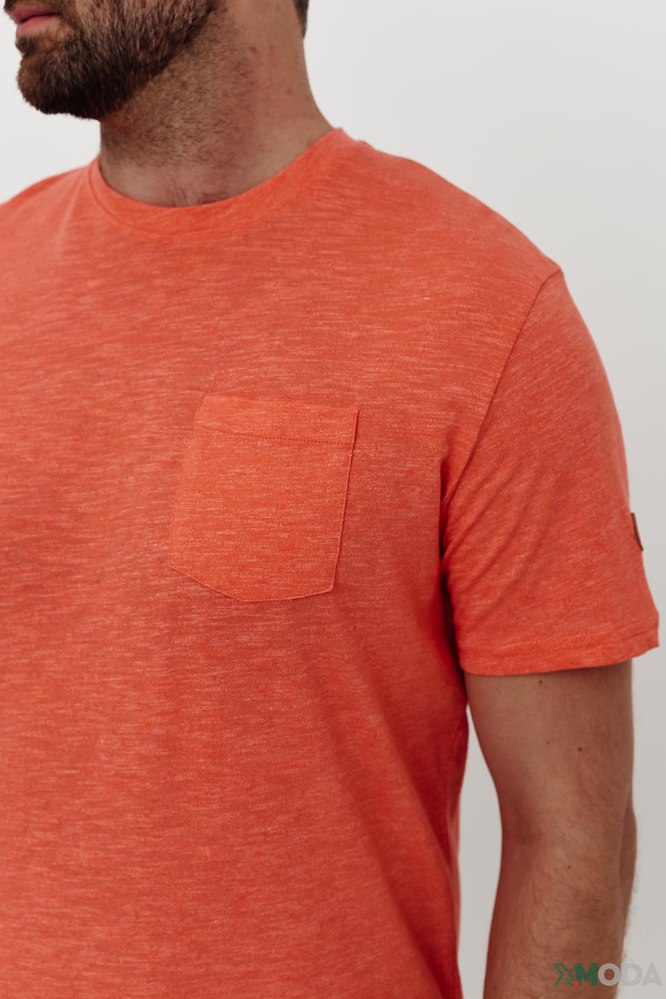 Футболка Tom Tailor оранжевая