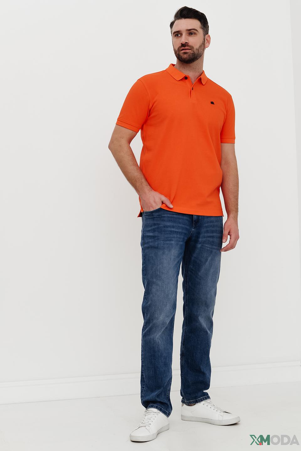 Поло Lerros оранжевый