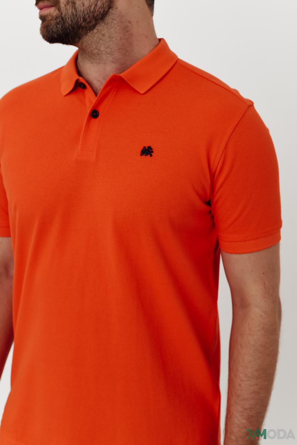Поло Lerros оранжевый
