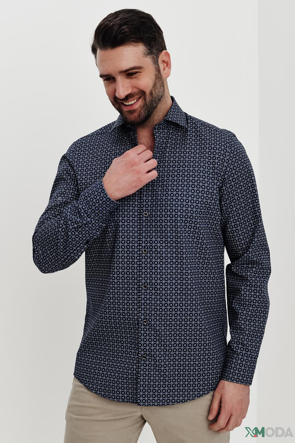 Рубашка Venti с геометрическим рисунком