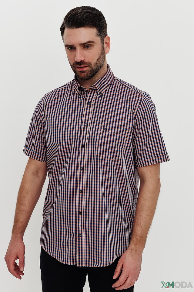 Рубашка кр Casa Moda в клетку