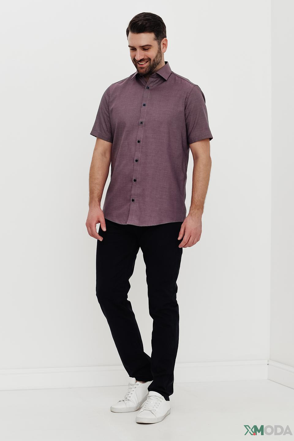 Рубашка кр Venti мужская в клетку