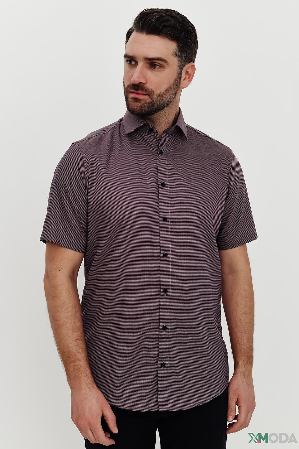 Рубашка кр Venti мужская в клетку