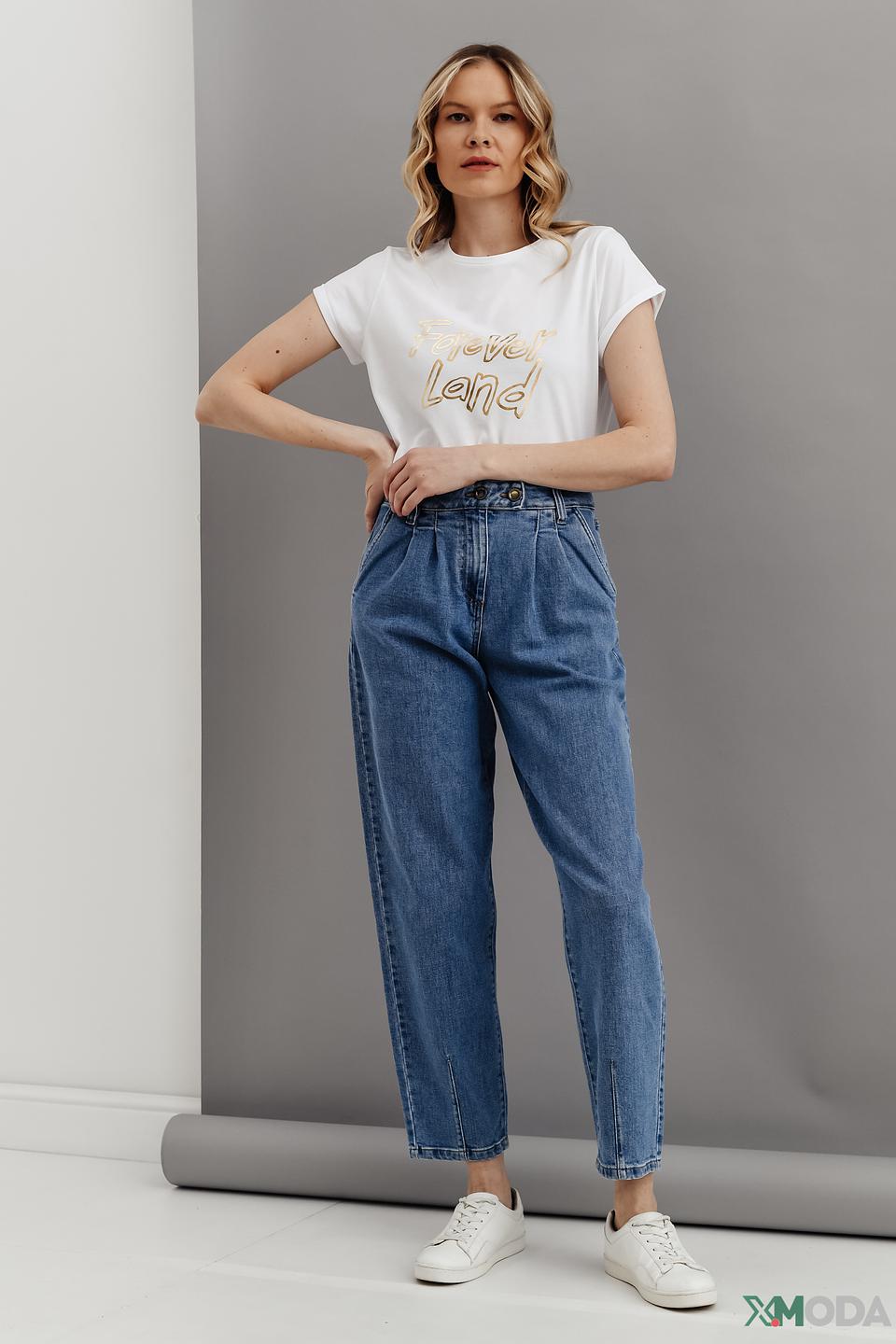 Футболка i Blues с надписью Forever Land