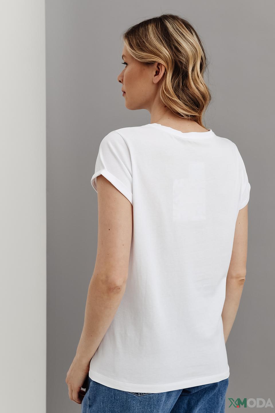 Футболка i Blues с надписью Forever Land