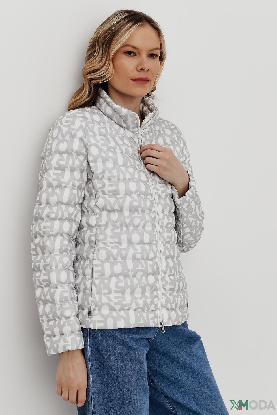 Куртка Fuchs Schmitt с принтом серая