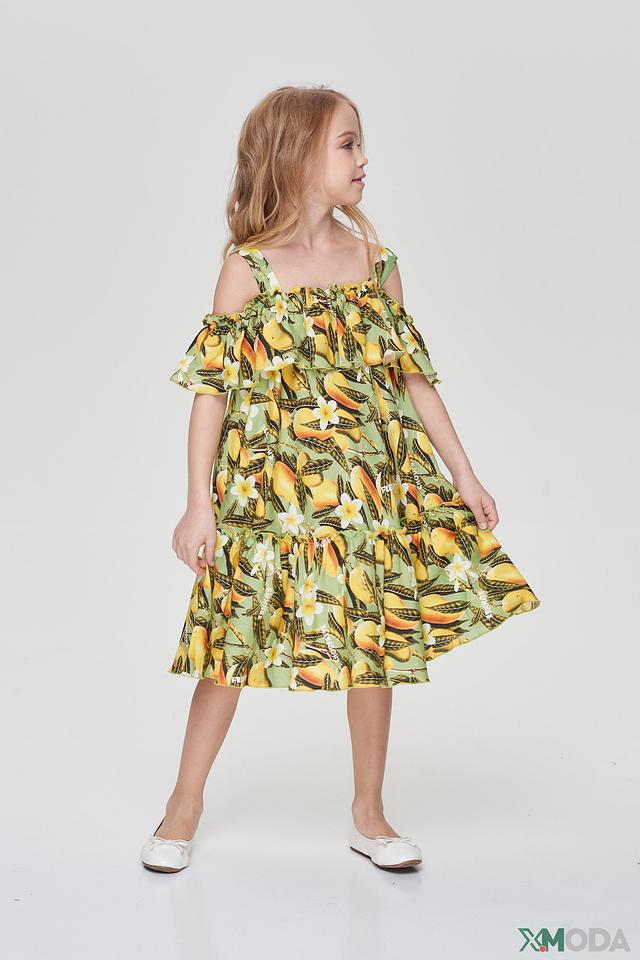 Платье Choupette с манго и цветами