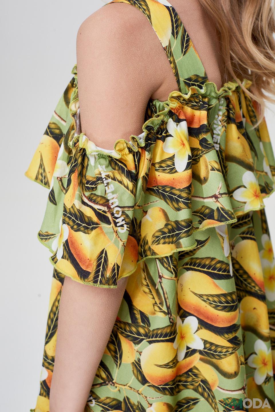 Платье Choupette с манго и цветами