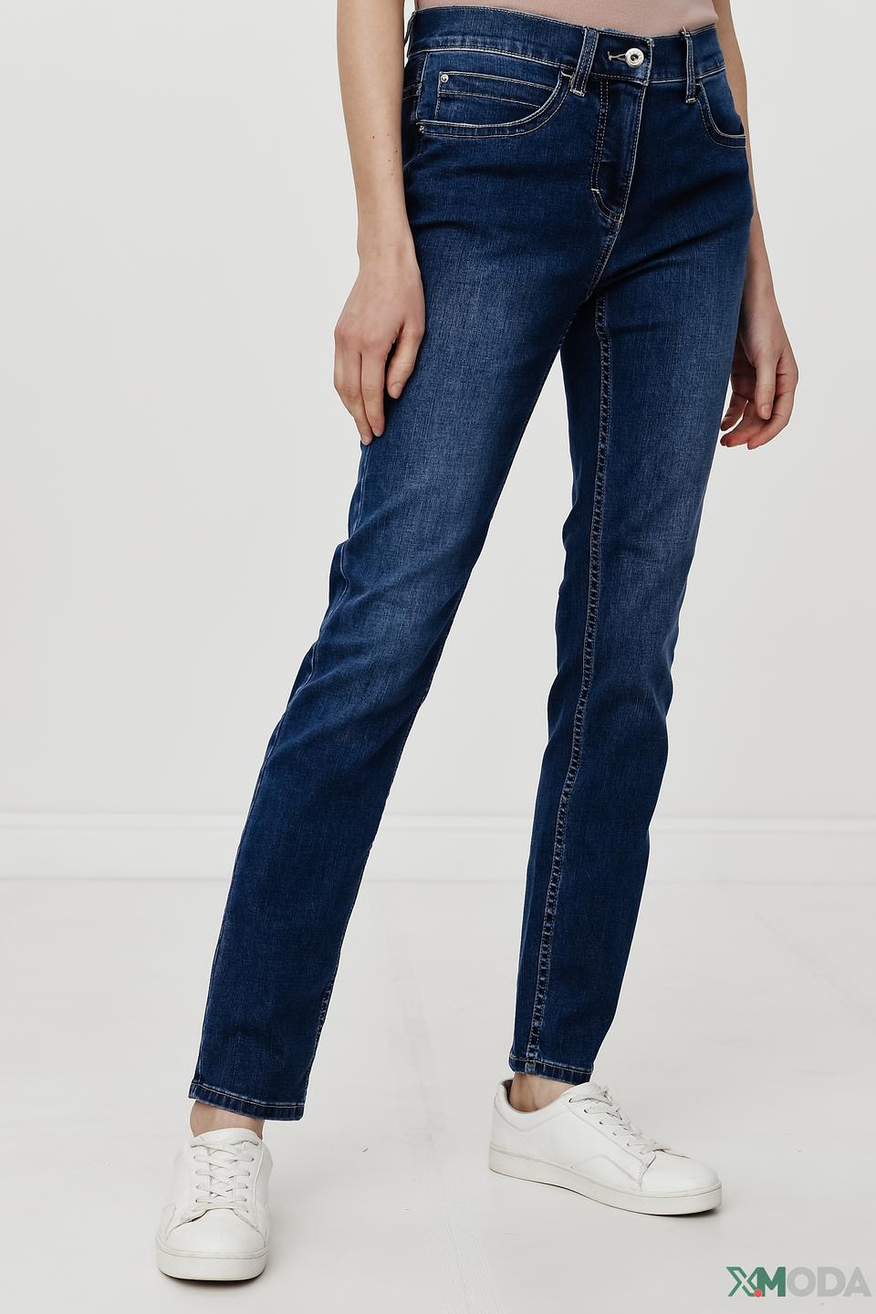 Джинсы Pezzo прямого кроя синие