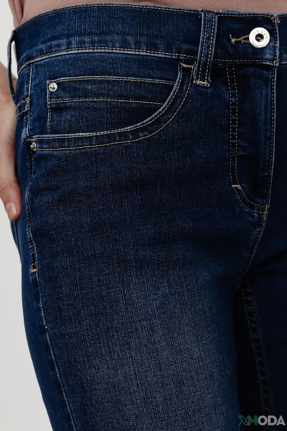 Джинсы Pezzo прямого кроя синие