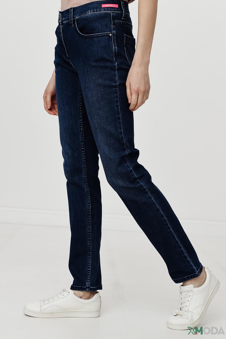 Джинсы Pezzo прямого кроя синие