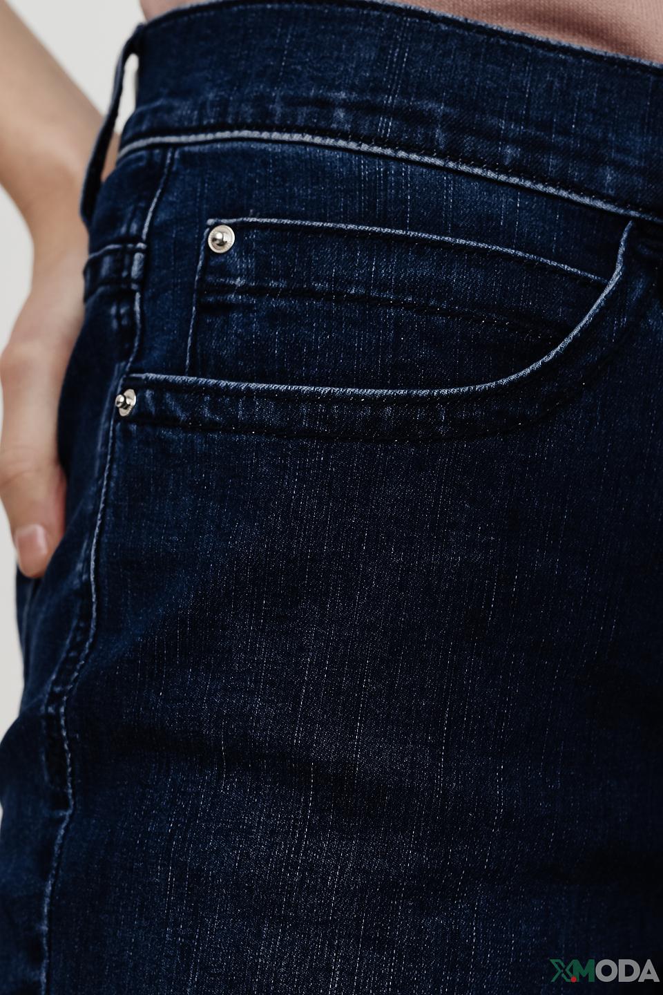 Джинсы Pezzo прямого кроя синие