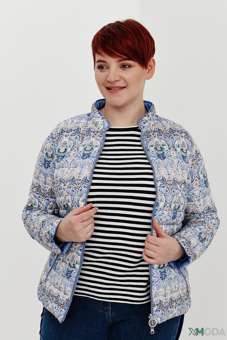 Куртка Lebek с цветочным принтом