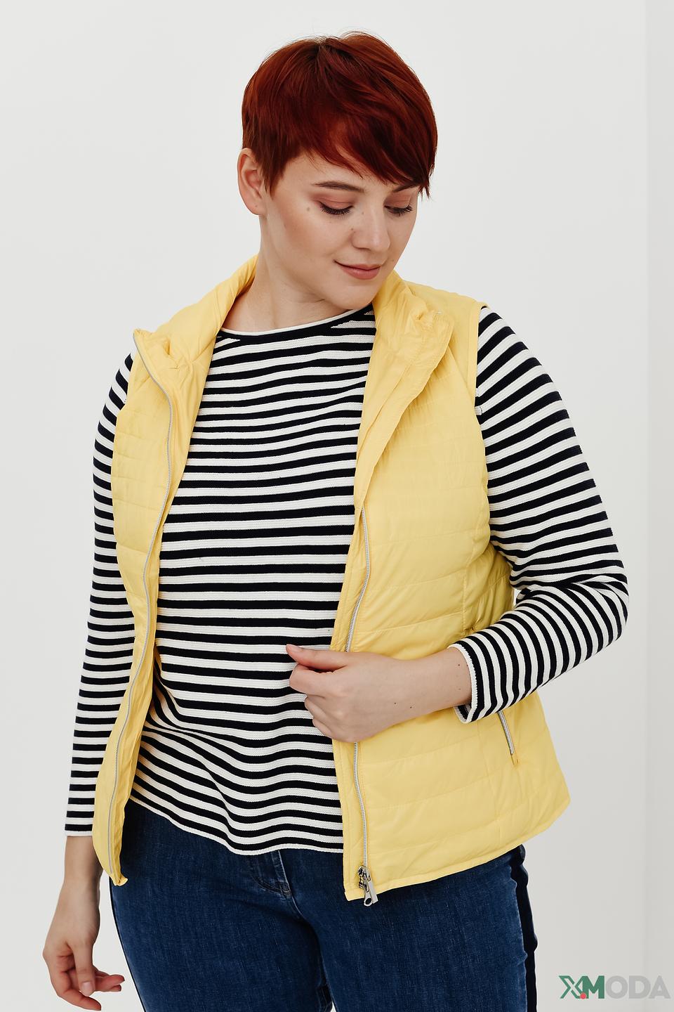 Жилет Frank Walder стеганый жёлтый