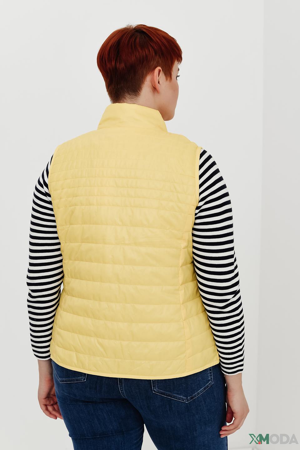 Жилет Frank Walder стеганый жёлтый