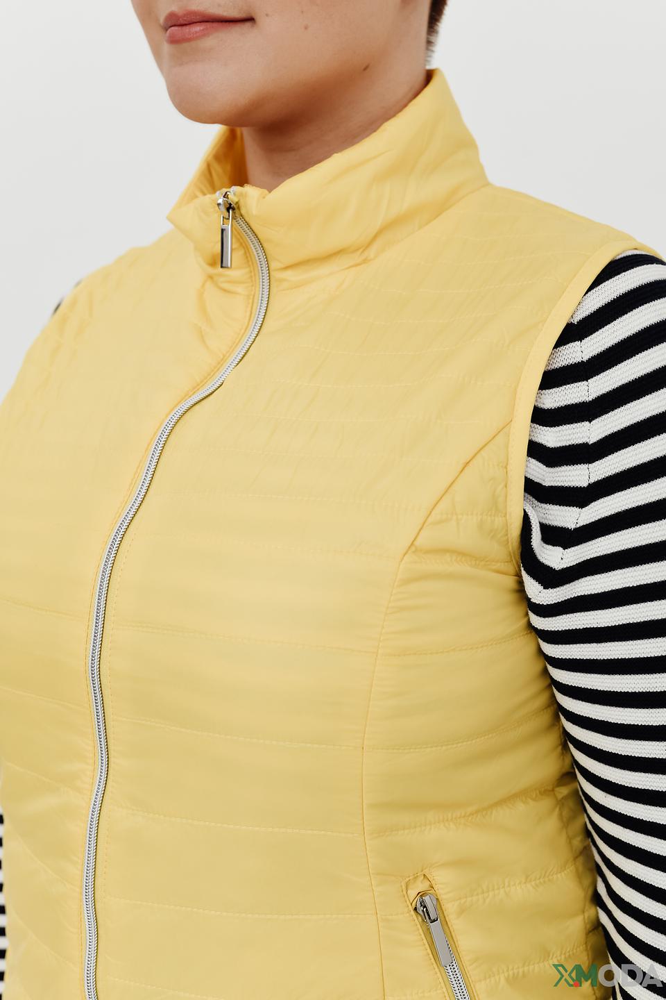 Жилет Frank Walder стеганый жёлтый