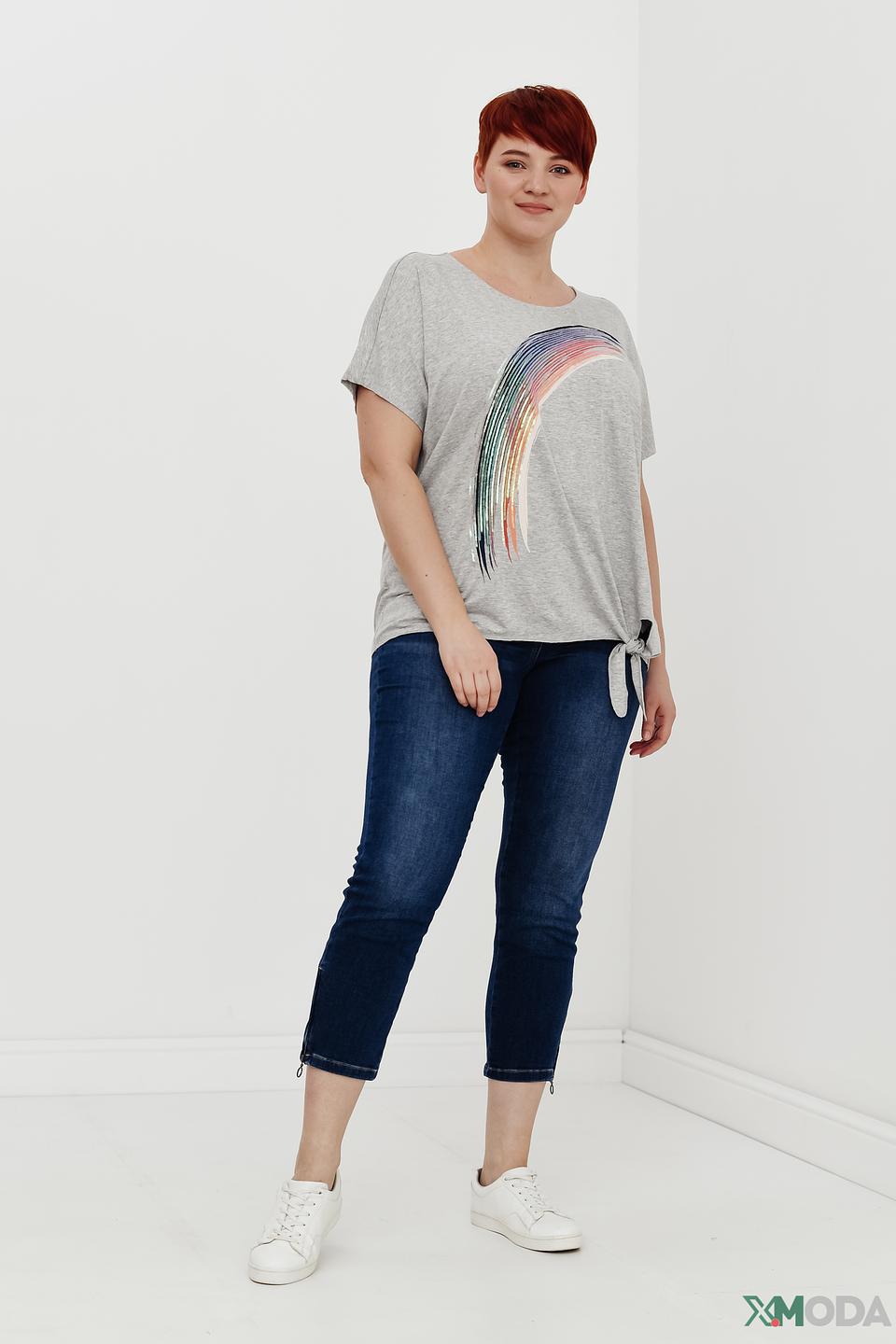 Джинсы Via Appia узкие, тёмно-синие