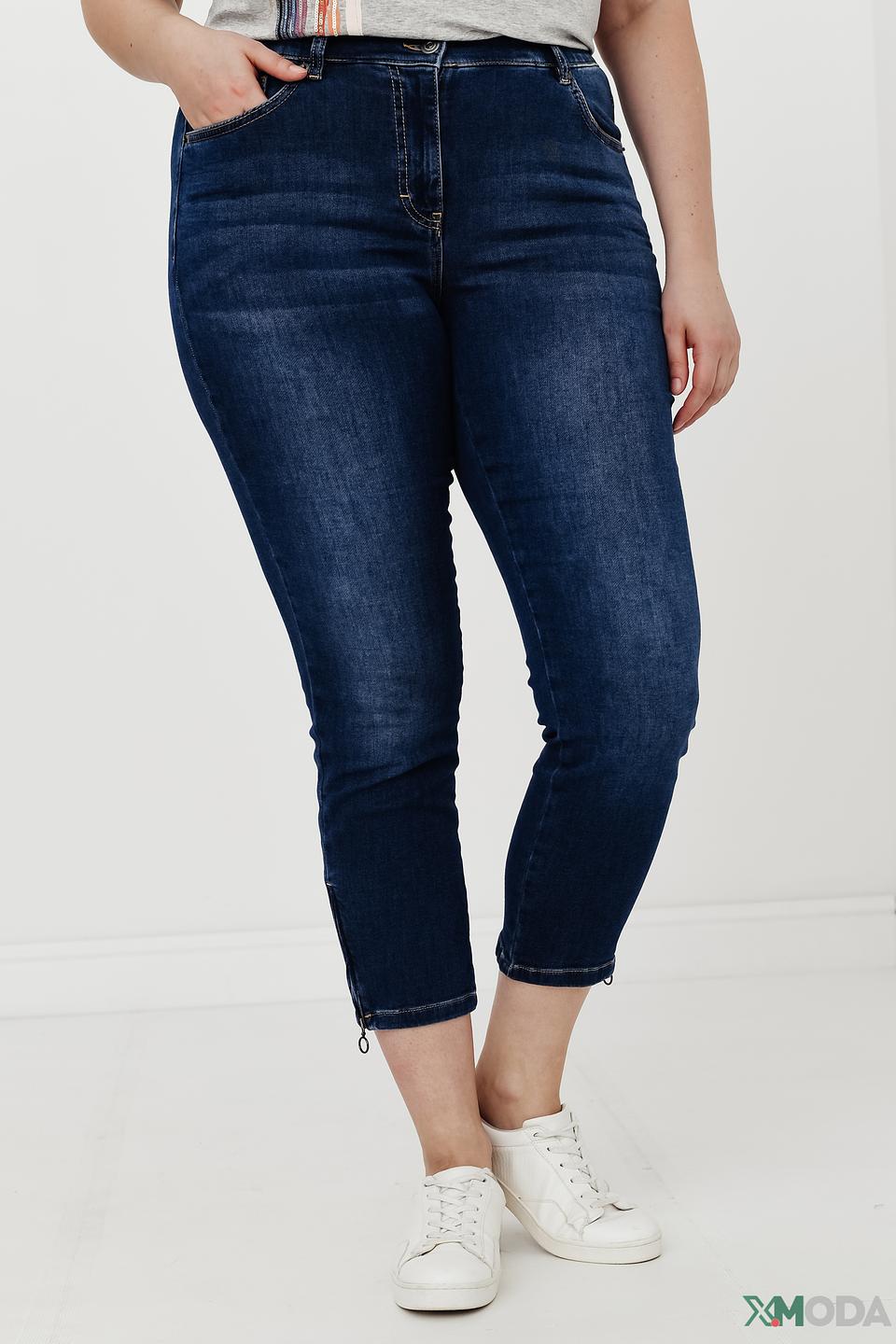 Джинсы Via Appia узкие, тёмно-синие