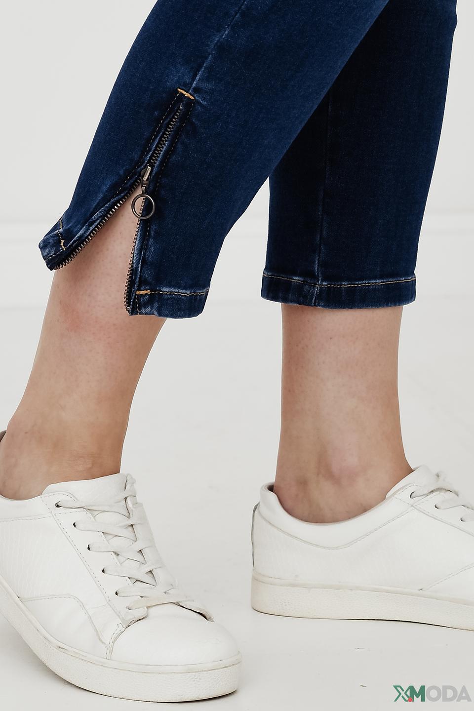 Джинсы Via Appia узкие, тёмно-синие