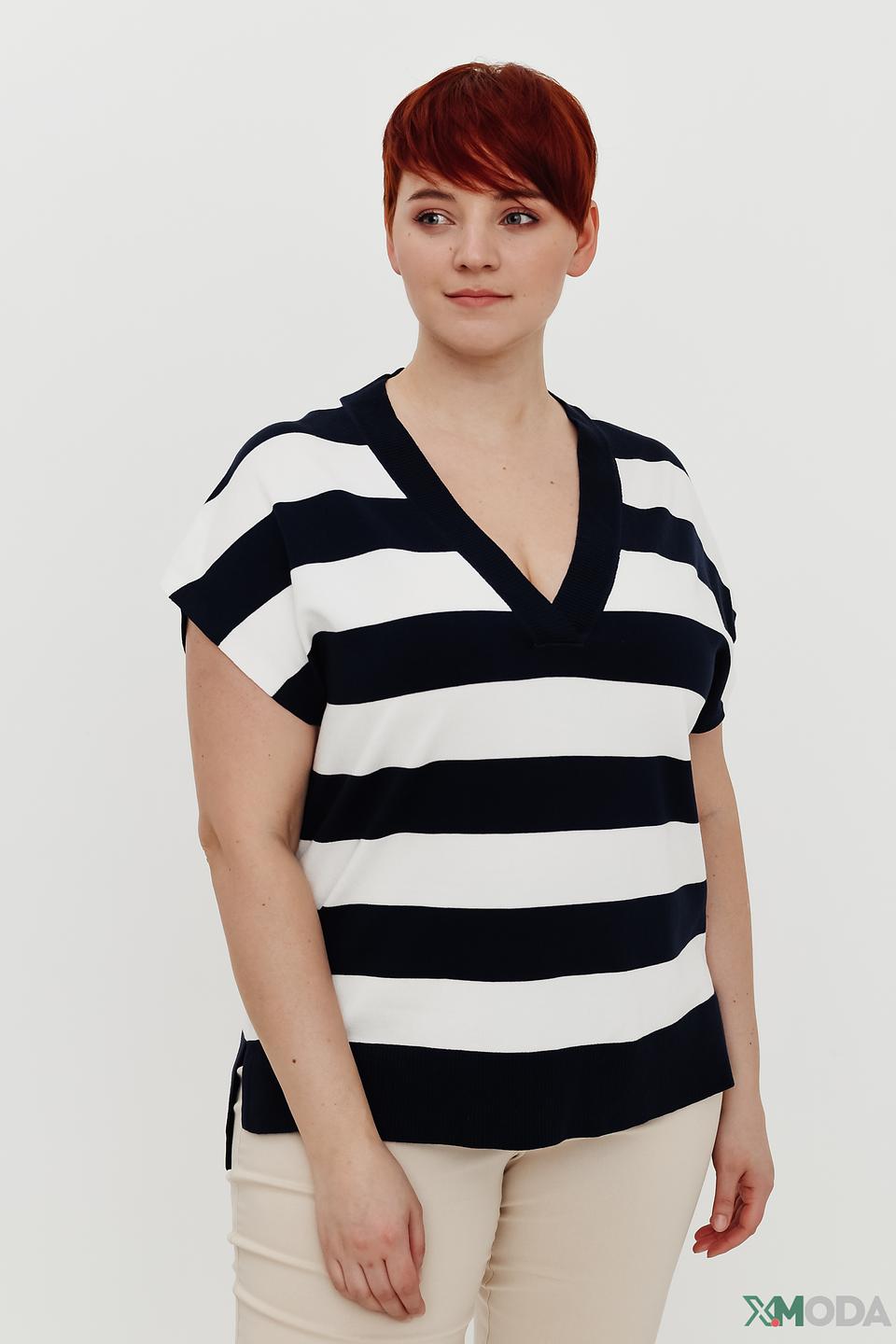 Пуловер Via Appia в полоску